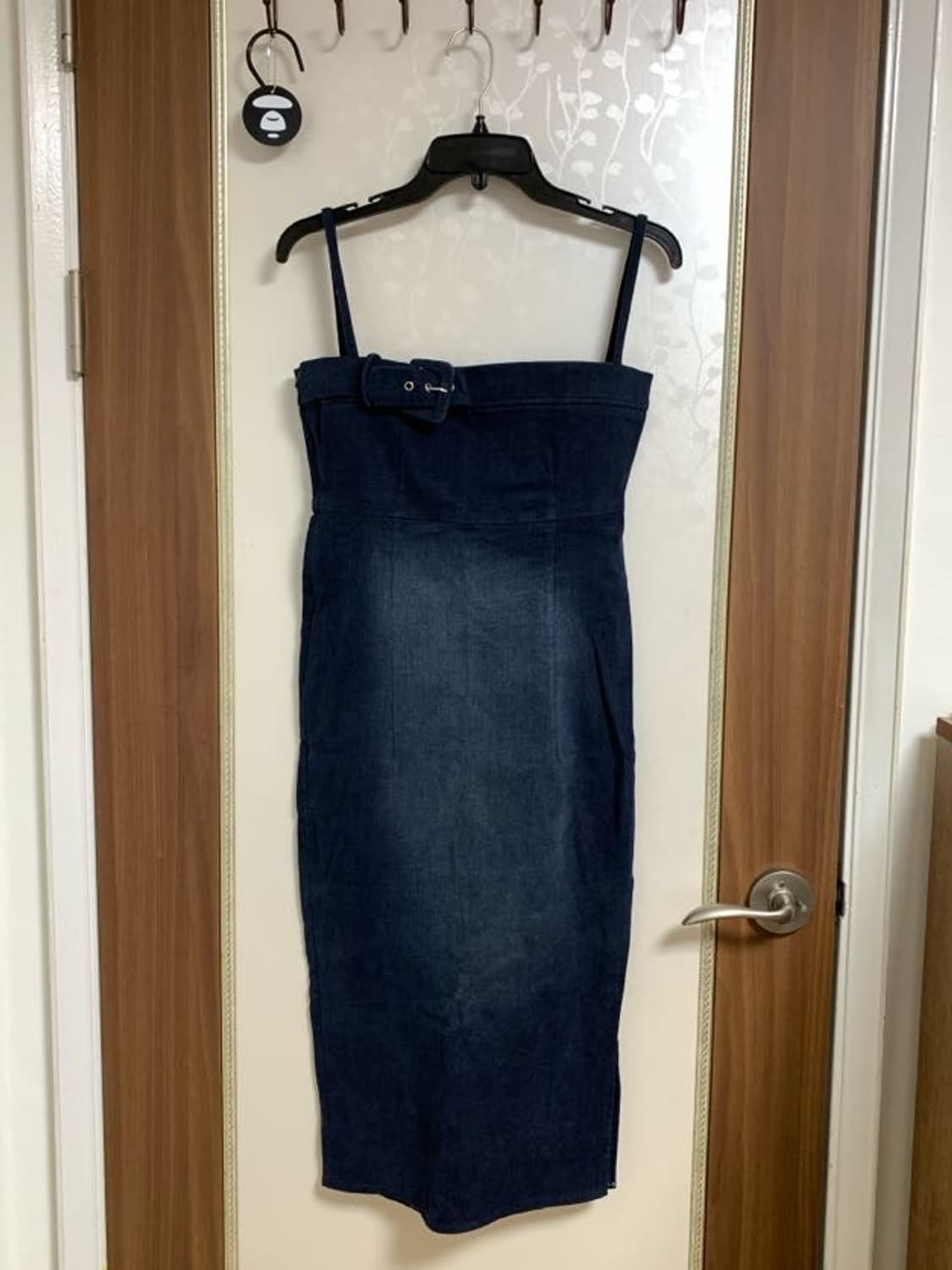 145 office 데님 미디 드레스 상품이미지1