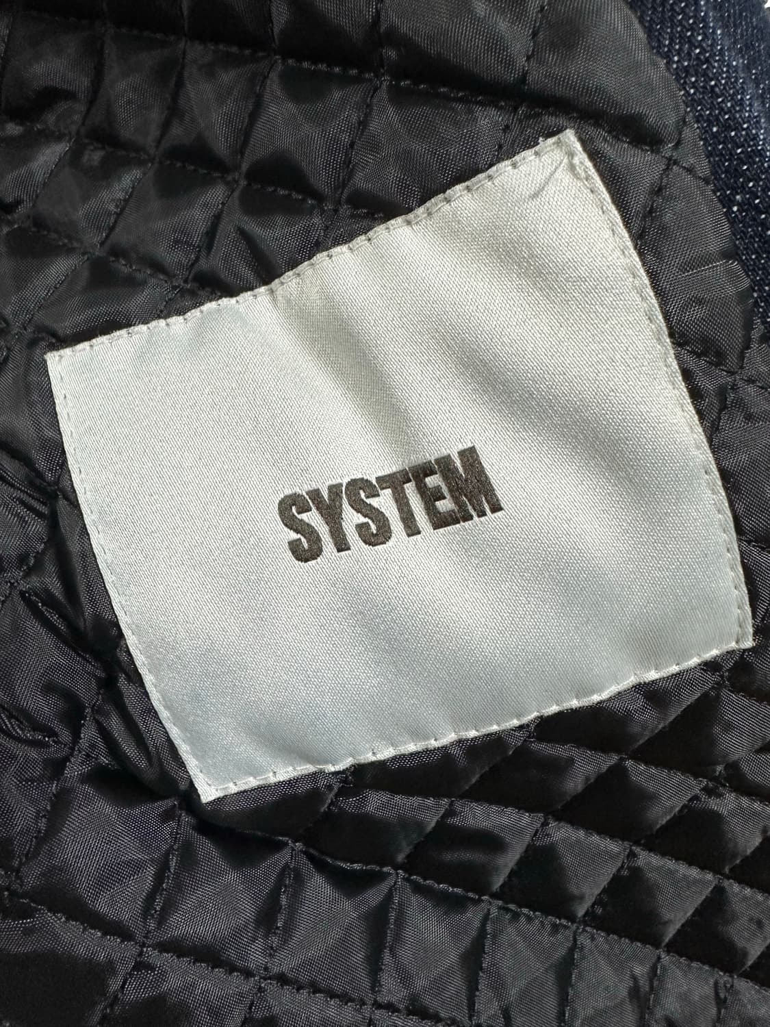 시스템옴므 데님 블루종 상품이미지3