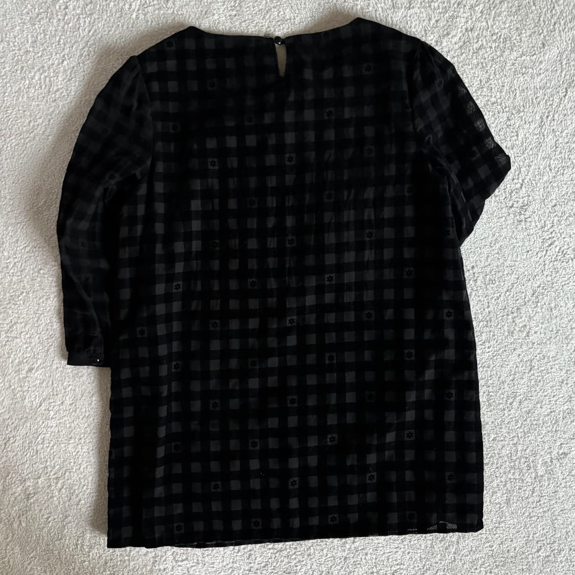 일본빈티지 갤러리 비스콘티 고딕 체크 탑 상품이미지7