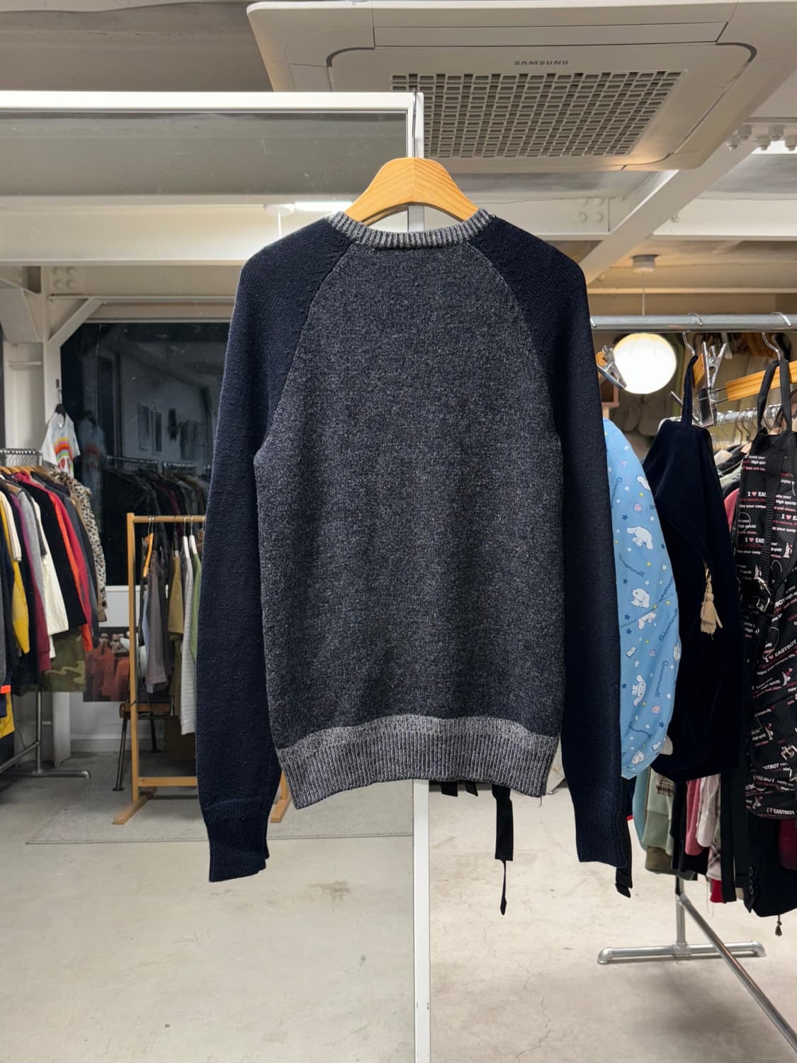 아르마니 익스체인지 레글런 울니트 상품이미지2