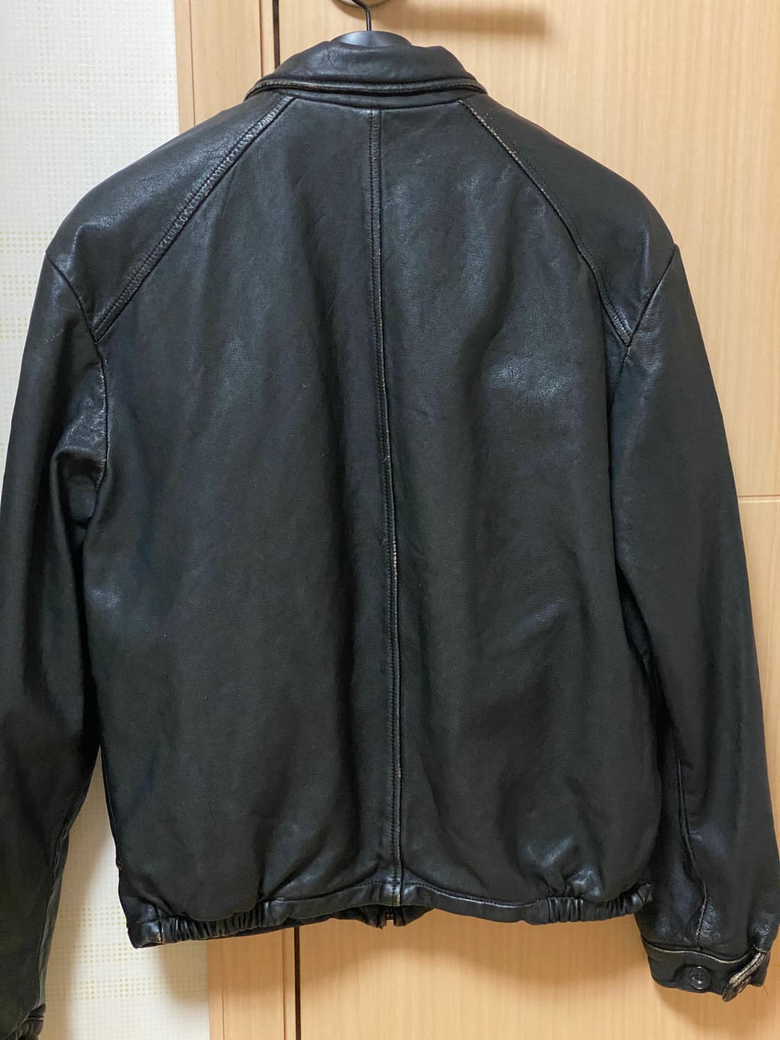 오토매틱포더피플 파이핑 레더자켓 상품이미지3