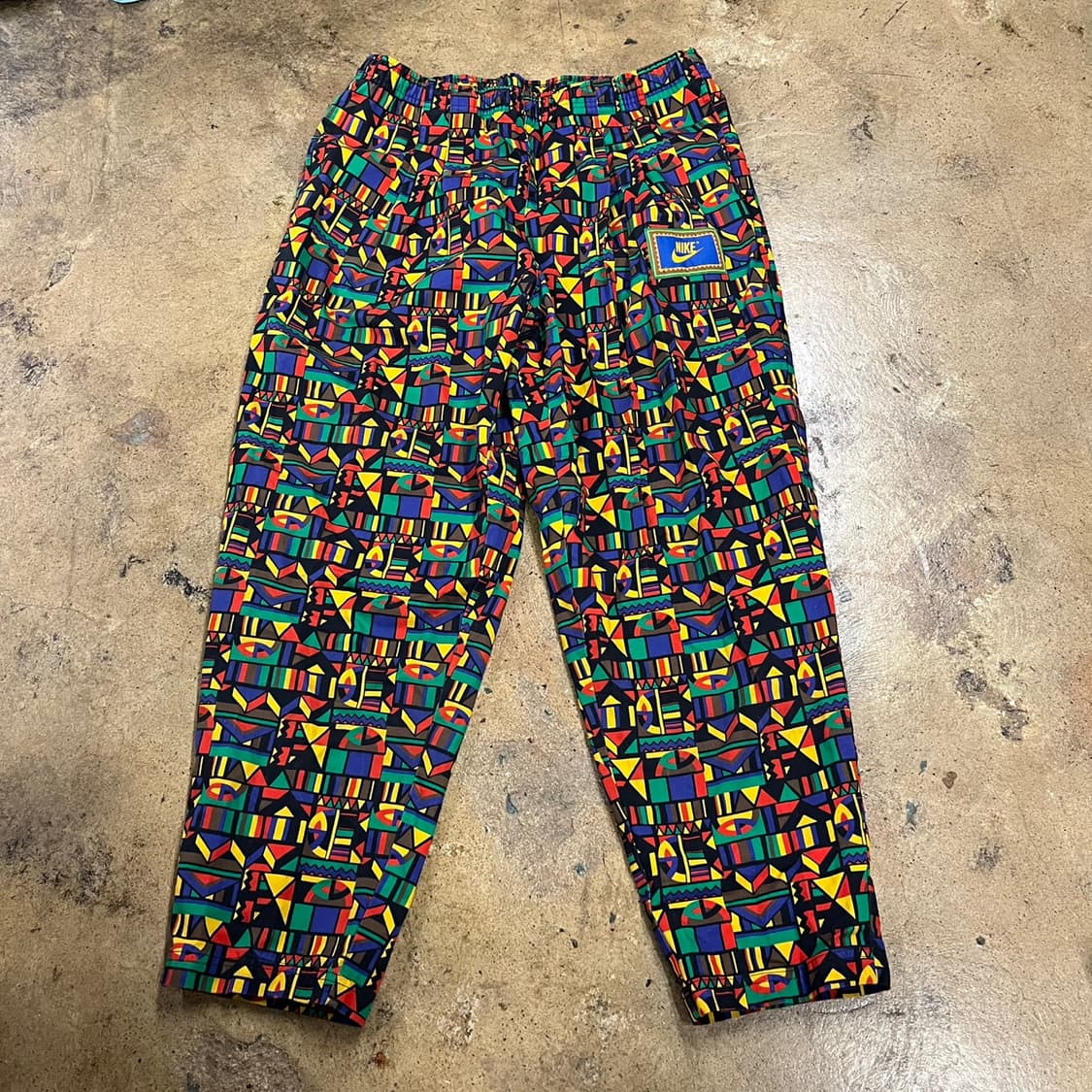 [정품/XL] 나이키 패턴 트레이닝 바지 b10 상품이미지2