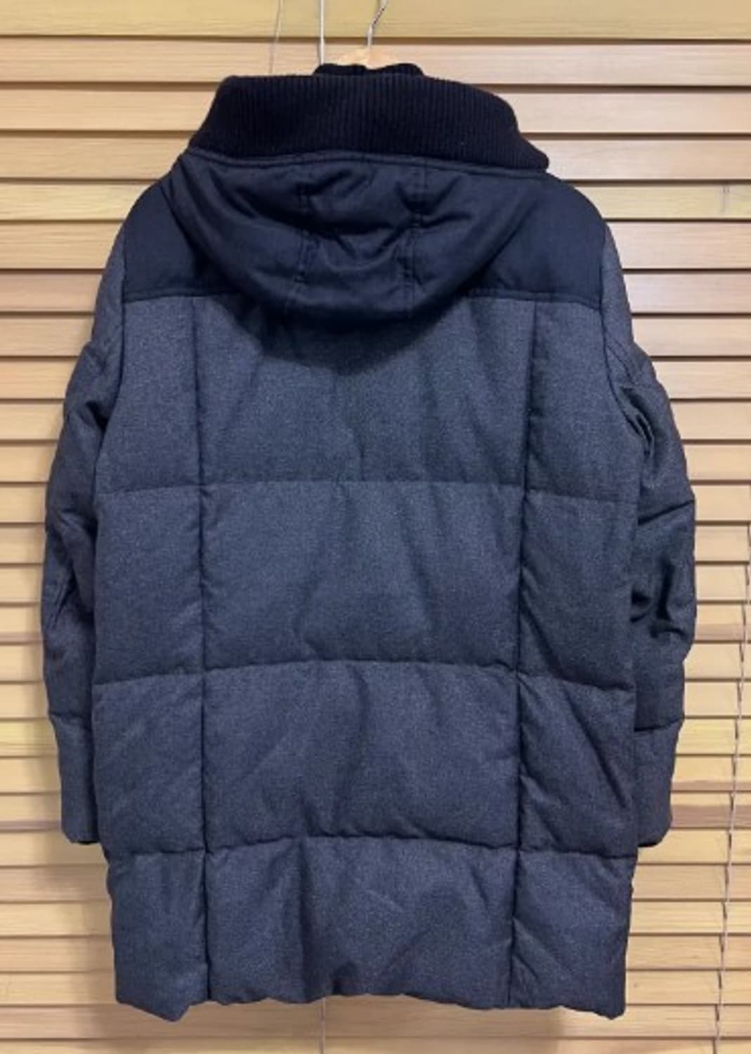 게스 남성 덕다운하프패딩점퍼 L 상품이미지3