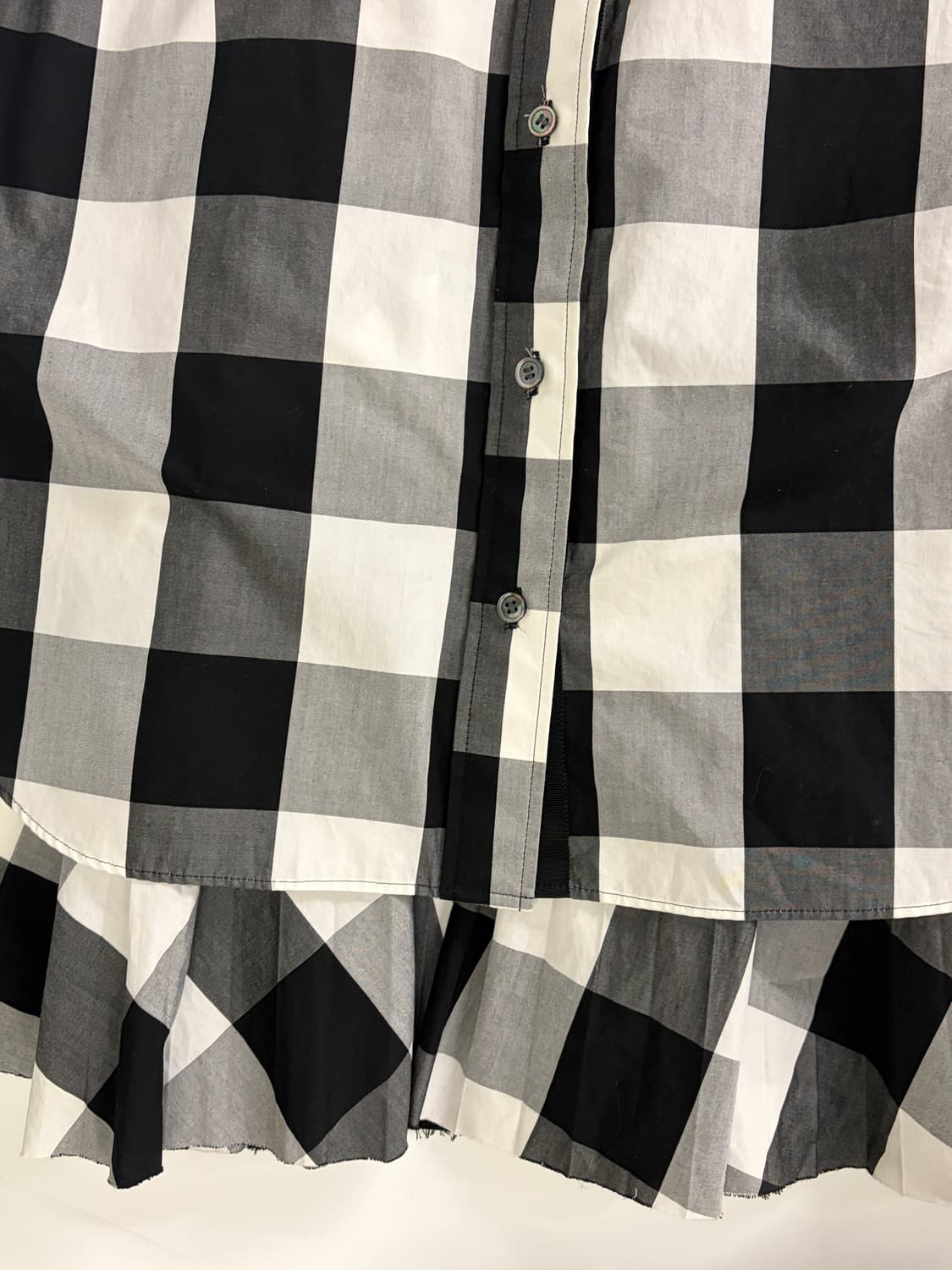 사카이 sacai 체크 패턴 원피스 2 상품이미지4