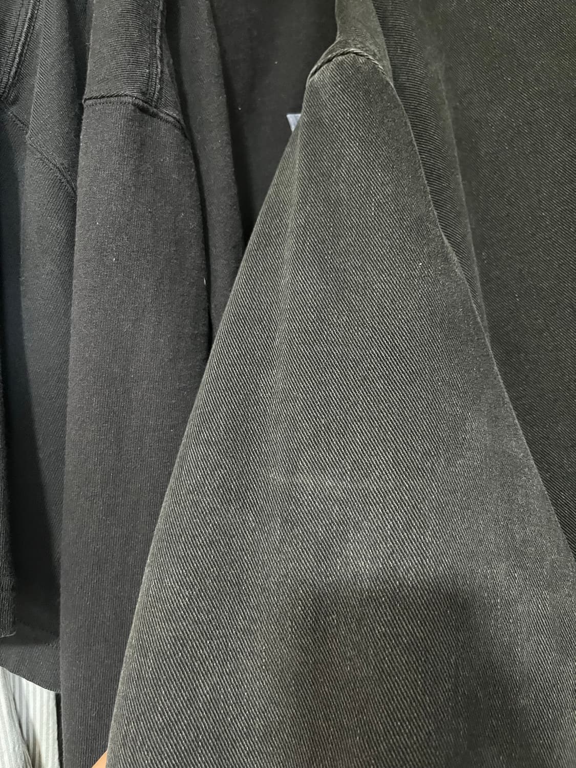 칼하트 WIP 메이틀랜드 데님 OG 액티브 자켓 블랙 스톤 워시드 상품이미지9