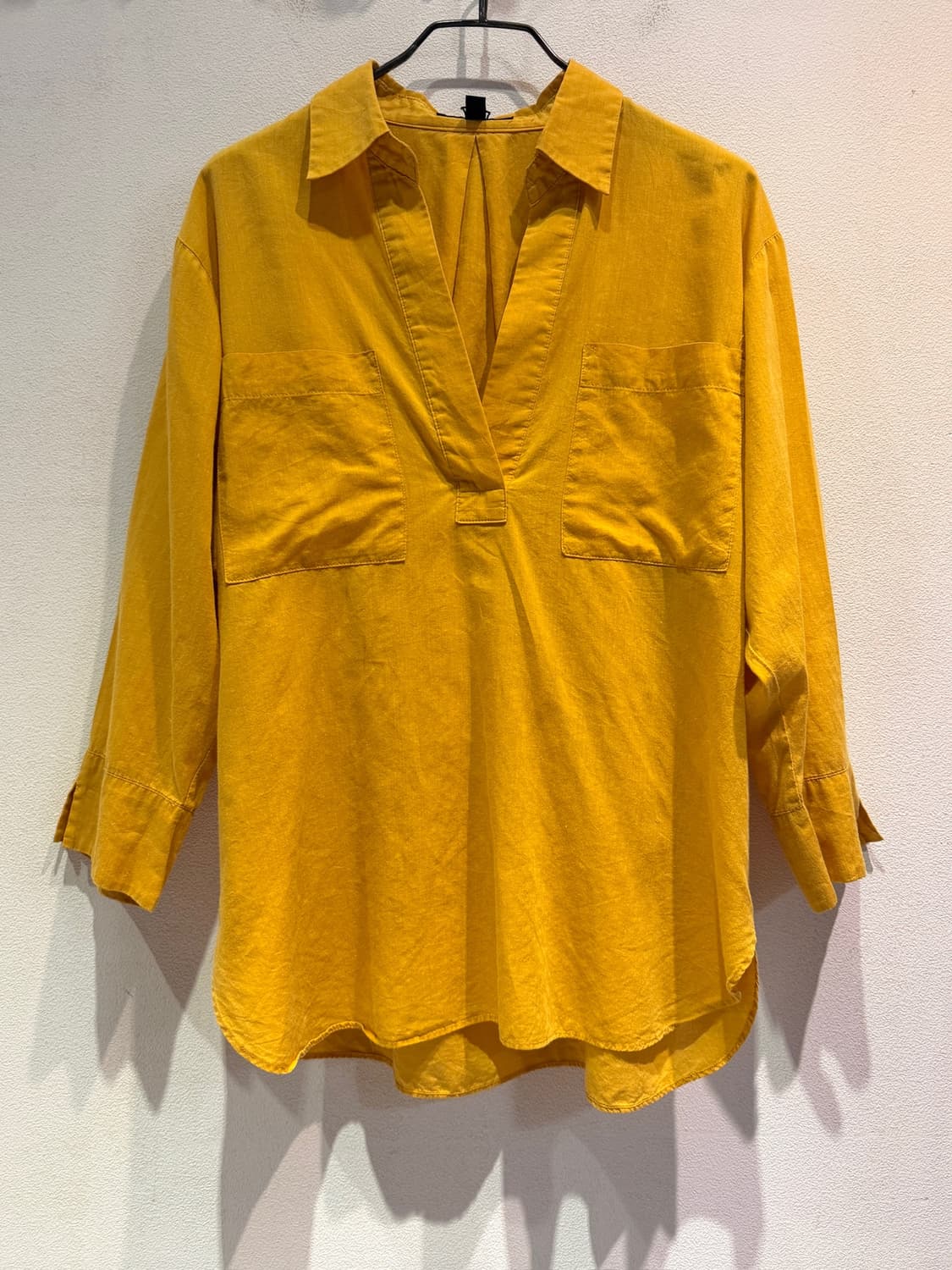 iCB Mustard Skipper Shirt Blouse 상품이미지1