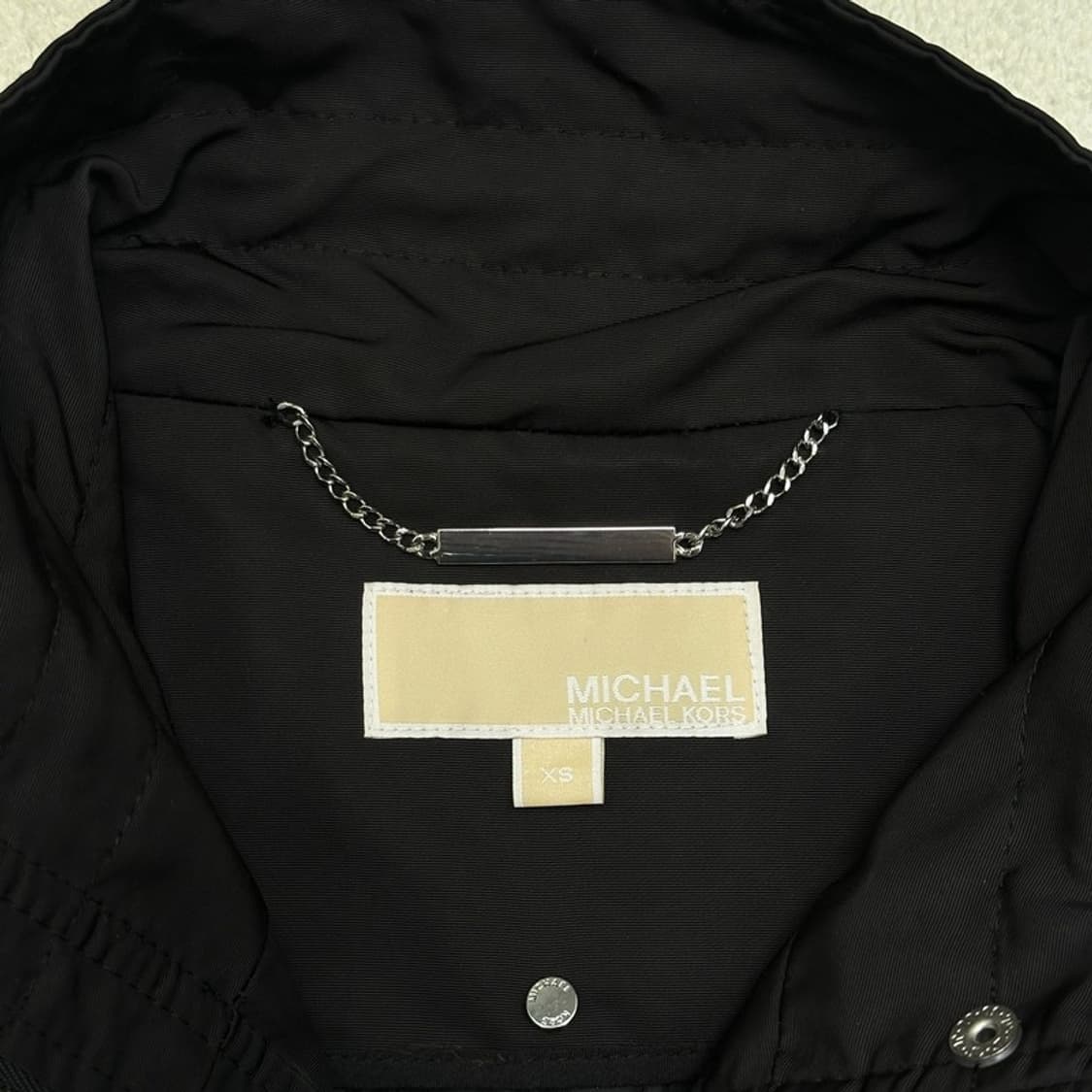 MICHAEL KORS 레더믹스 슬리브 자켓 XS 상품이미지6