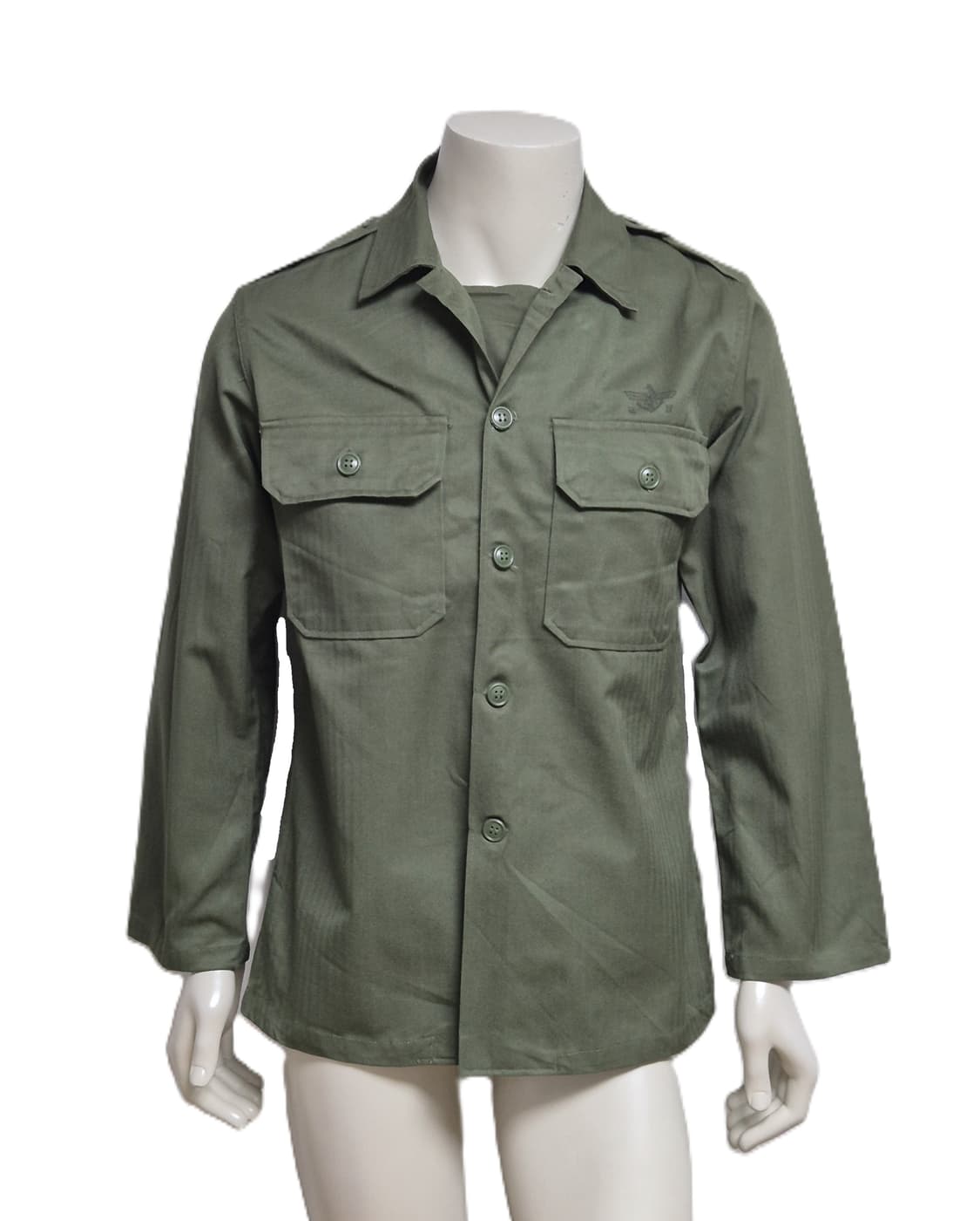 국군 구형 훈련복 민무늬 전투복 상의 자켓 (M) (2) (미사용품) 상품이미지1