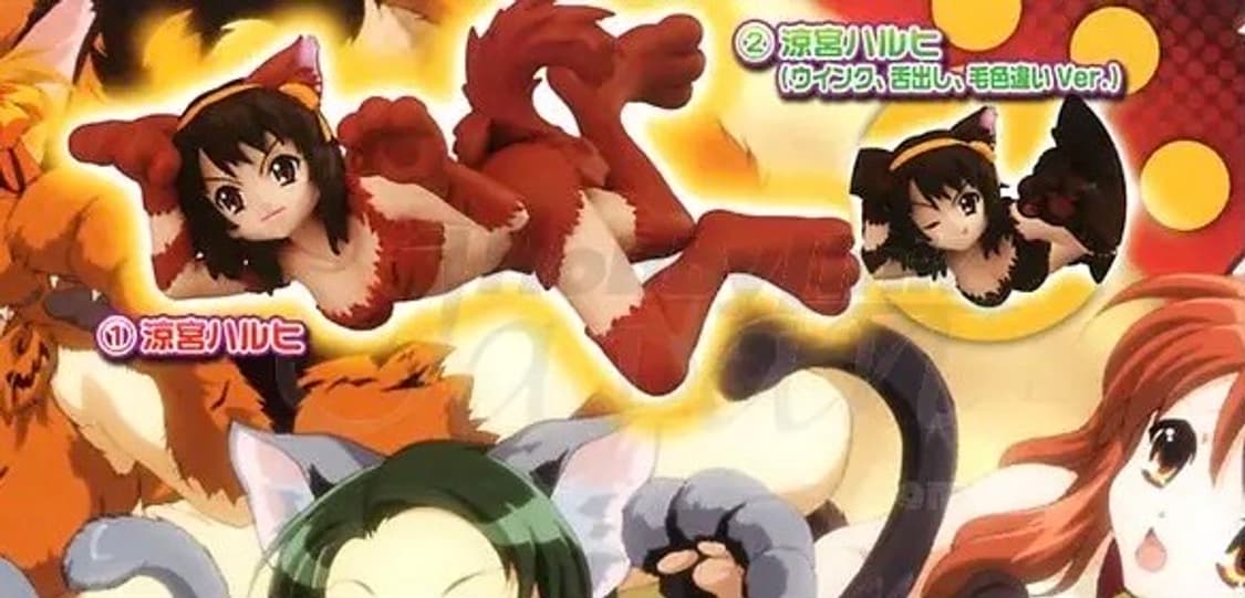 개당판매/미개봉/새상품) 고전 피규어 스즈미야 하루히 8종 상품이미지2