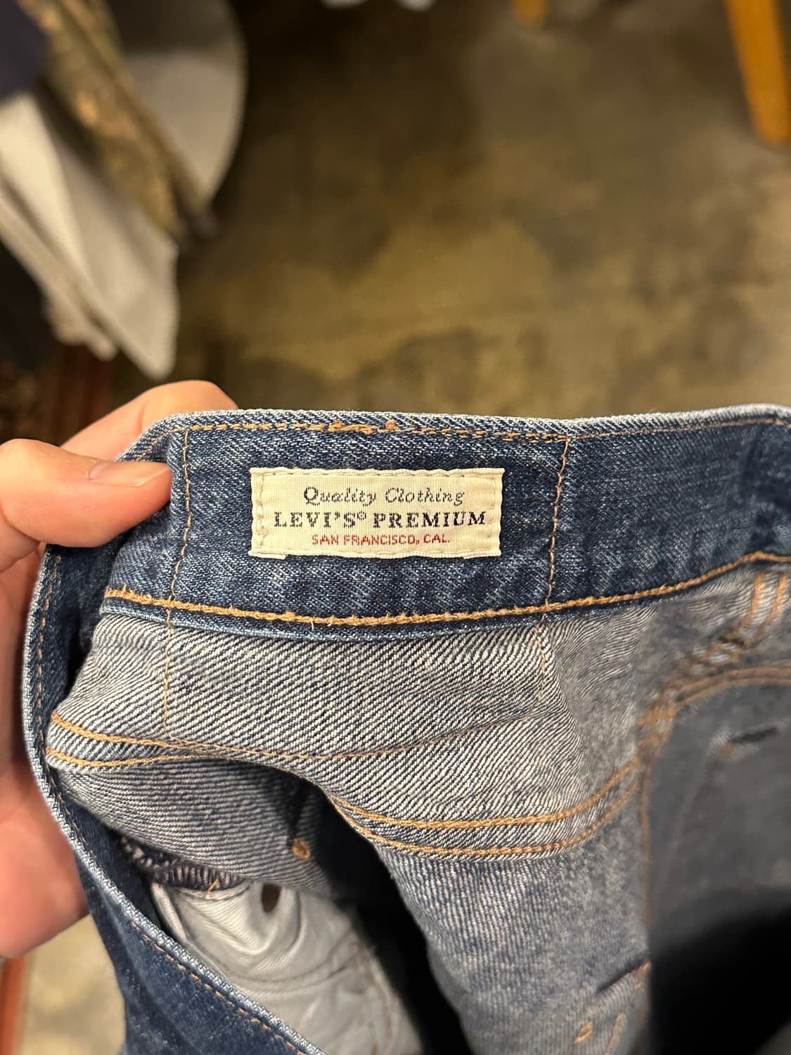 리바이스 501 프리미엄 W32 L34 상품이미지3