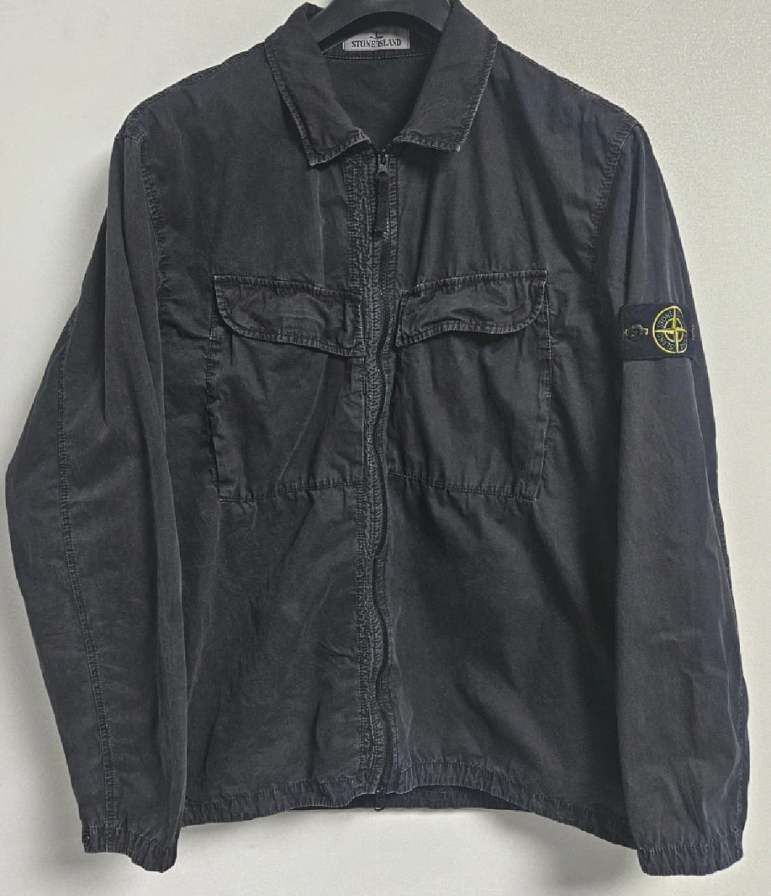 [XL] 스톤아일랜드 올드이펙트 오버셔츠 22fw 상품이미지1