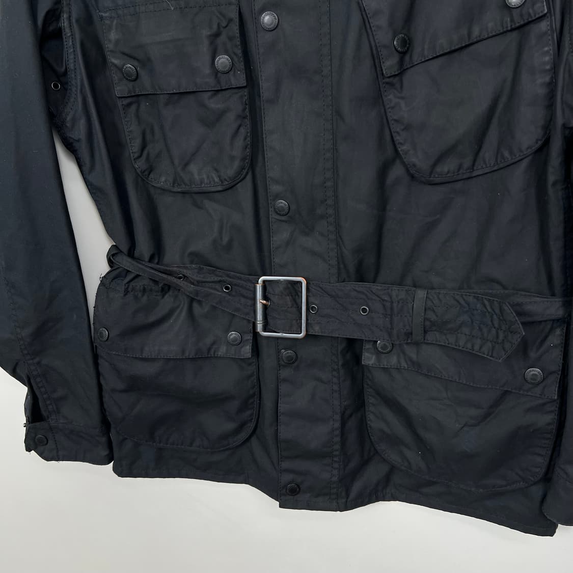 Barbour 바버 인터네셔널 왁스 벨티드 자켓 상품이미지3