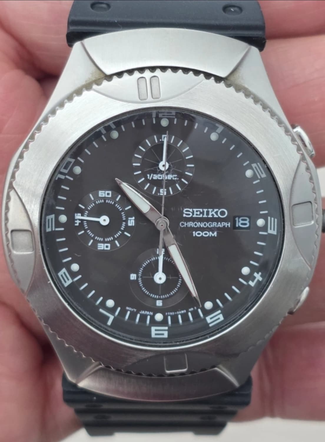 세이코 (SEIKO) 크로노 그래프 7T92-0AW0 시계 상품이미지8