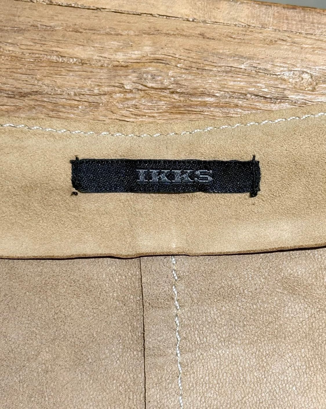 ikks 카멜 브라운 램 스웨이드 집업 드레스 상품이미지7