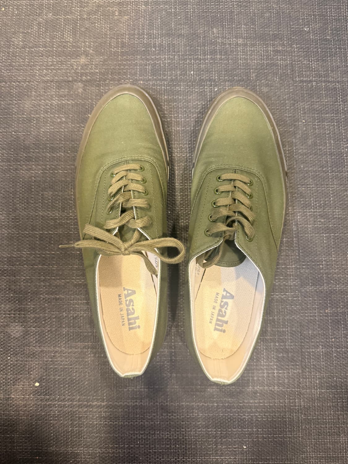 아사히 덱슈즈 260mm, 올리브 상품이미지1