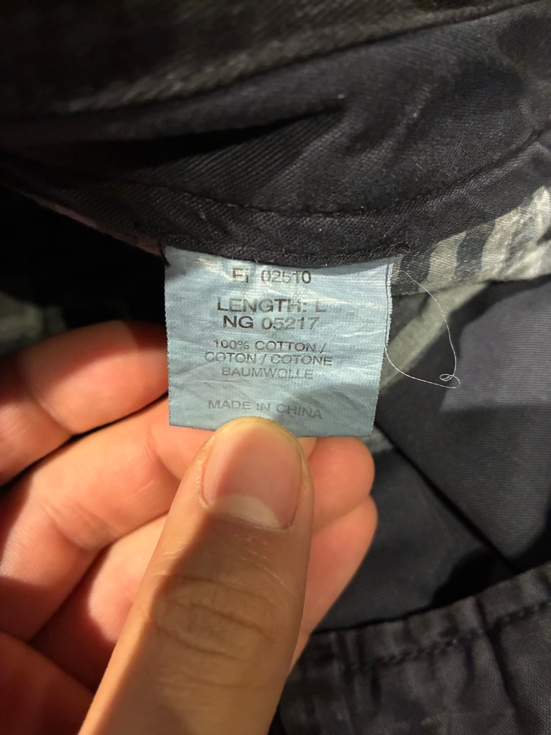 32) 폴 스미스 치노팬츠 네이비 스트레이트 상품이미지4