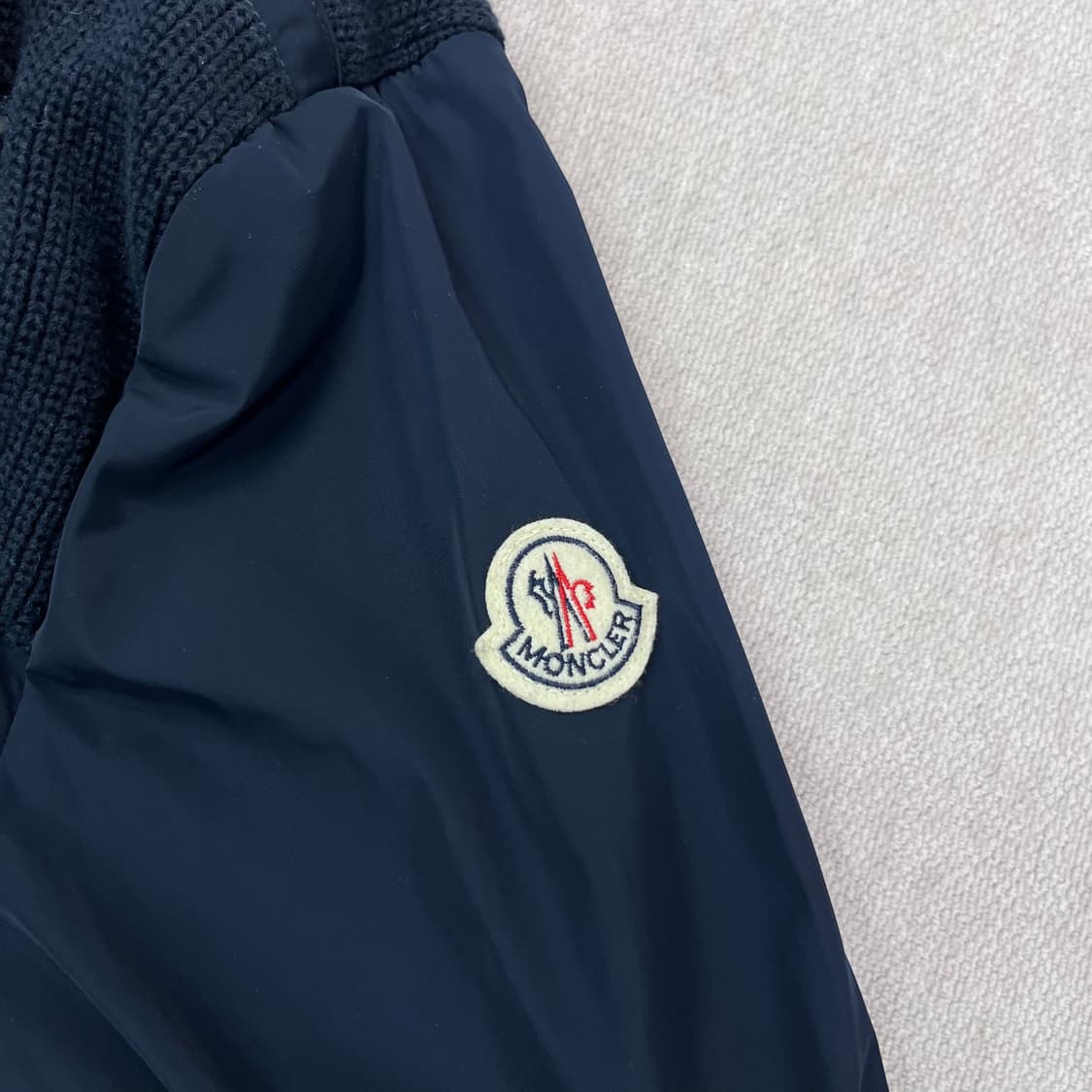 100 몽클레어 골덴 믹스 바람막이 자켓 상품이미지7