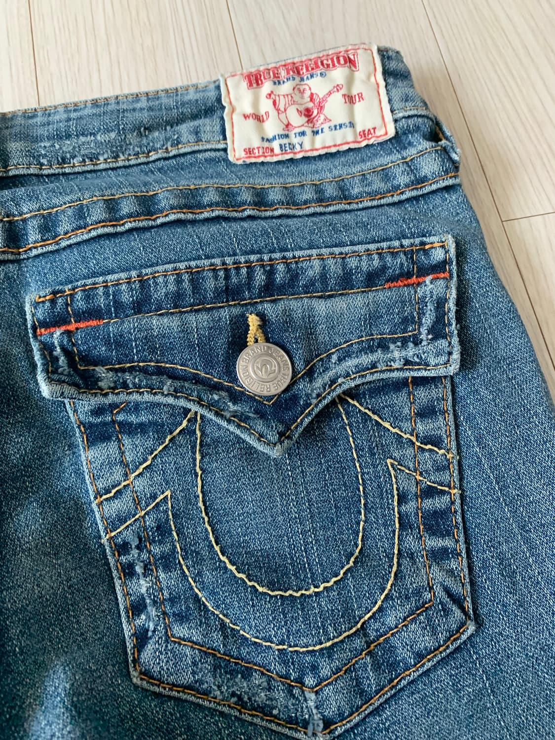 트루릴리젼 부츠컷 청바지 데님 27 상품이미지6