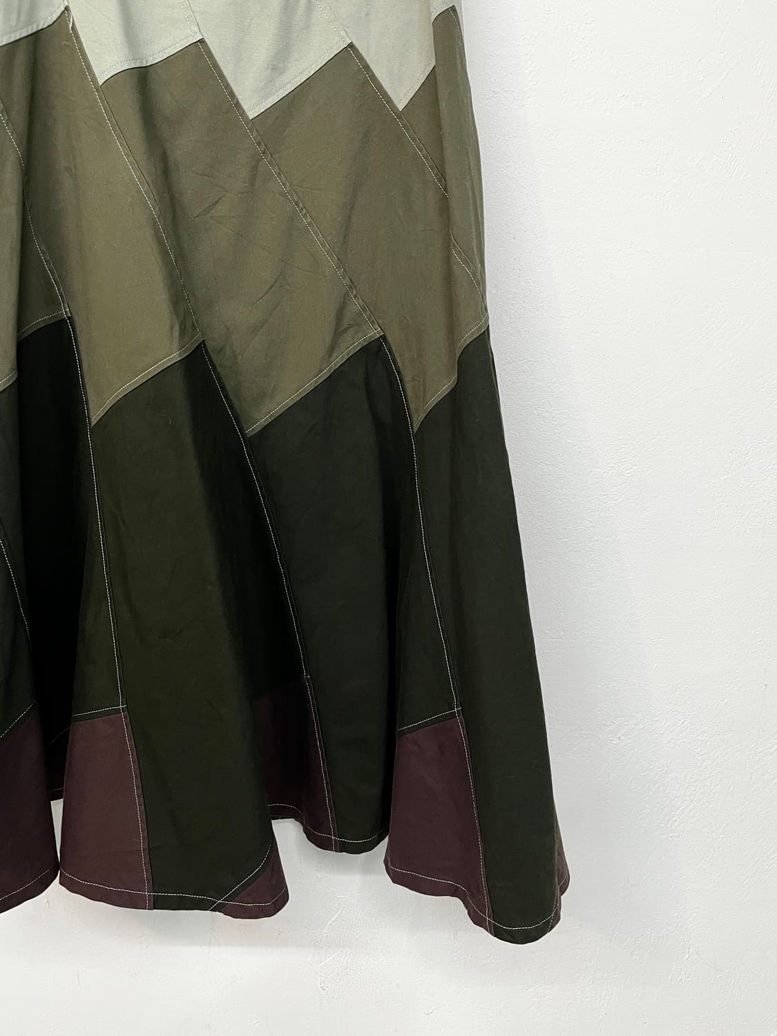 CLUTCH 패치 롱 스커트 상품이미지7