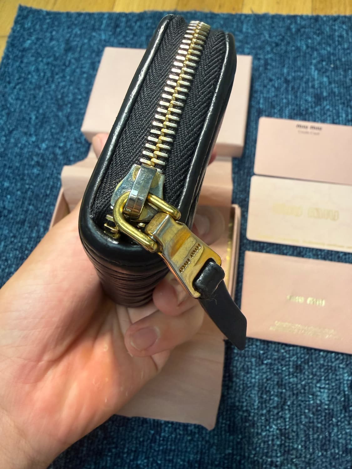 미우미우 동전 카드지갑 상품이미지3