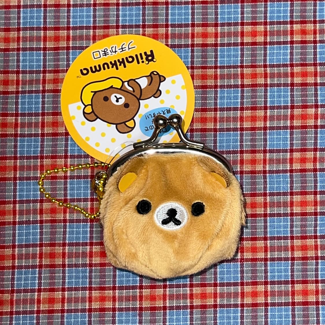 [새상품] 리락쿠마 가마구치 동전 지갑 키홀더 상품이미지1