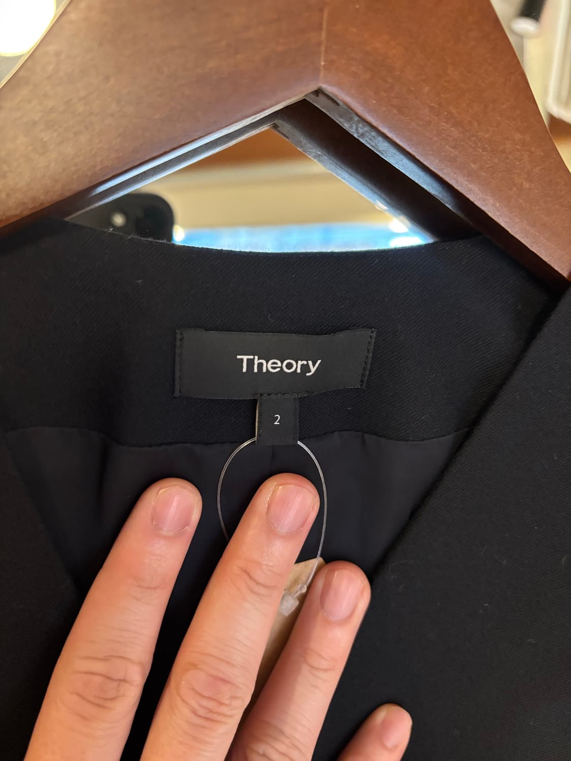 Theory 띠어리 블랙 블레이저 상품이미지3