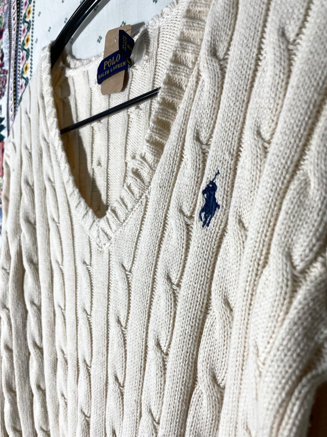 슬림핏 케이블 니트 상품이미지5