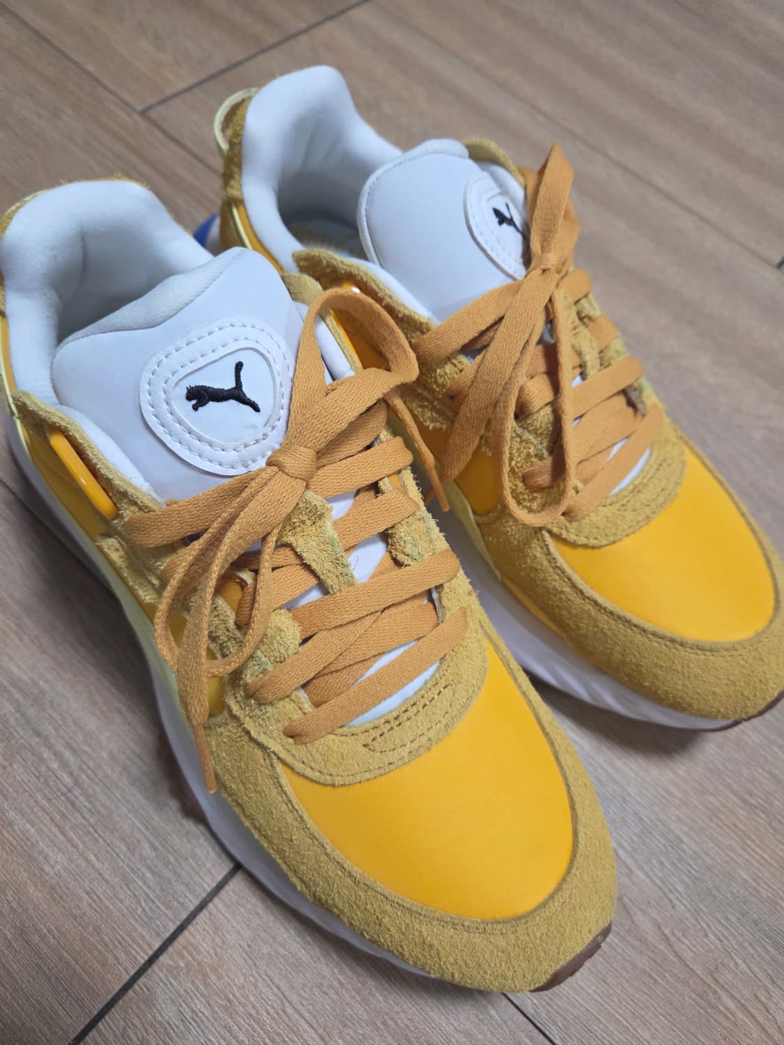 [260] 푸마 와일드 라이더 빈티지 - 옐로우 상품이미지1