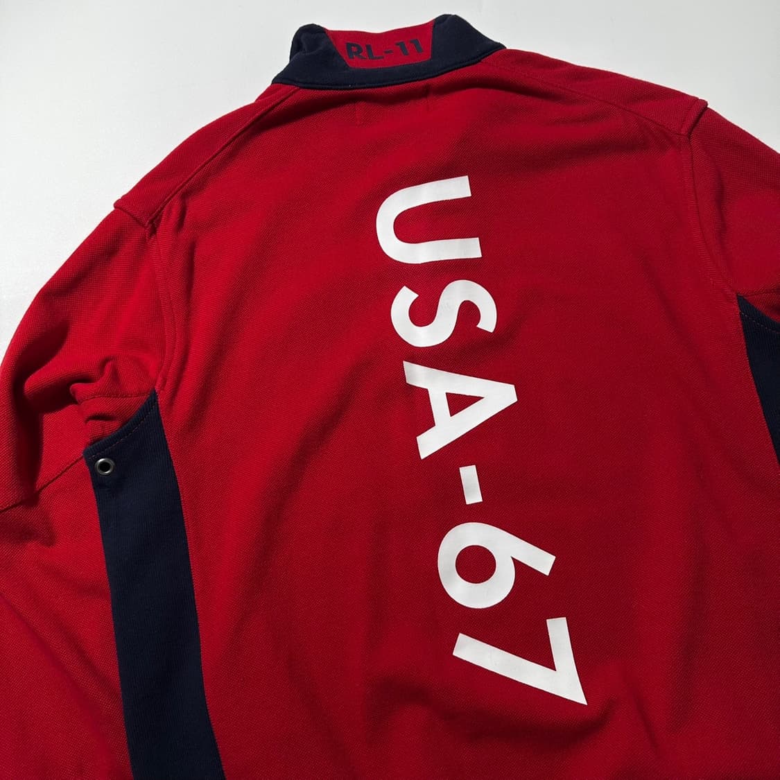 폴로 랄프로렌 빅포니 USA 레이싱 하프집업 맨투맨 상품이미지6