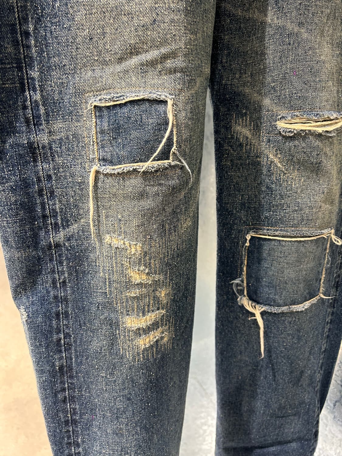 준야와타나베 뉴메뉴얼 데님팬츠 상품이미지6