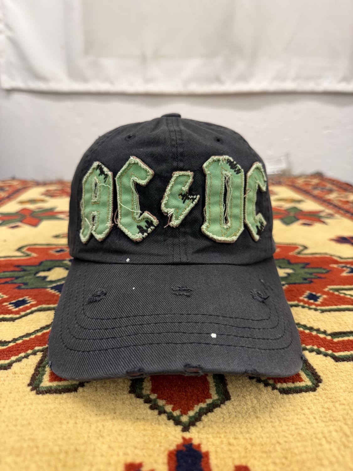빈티지 acdc 로고 볼캡 상품이미지1