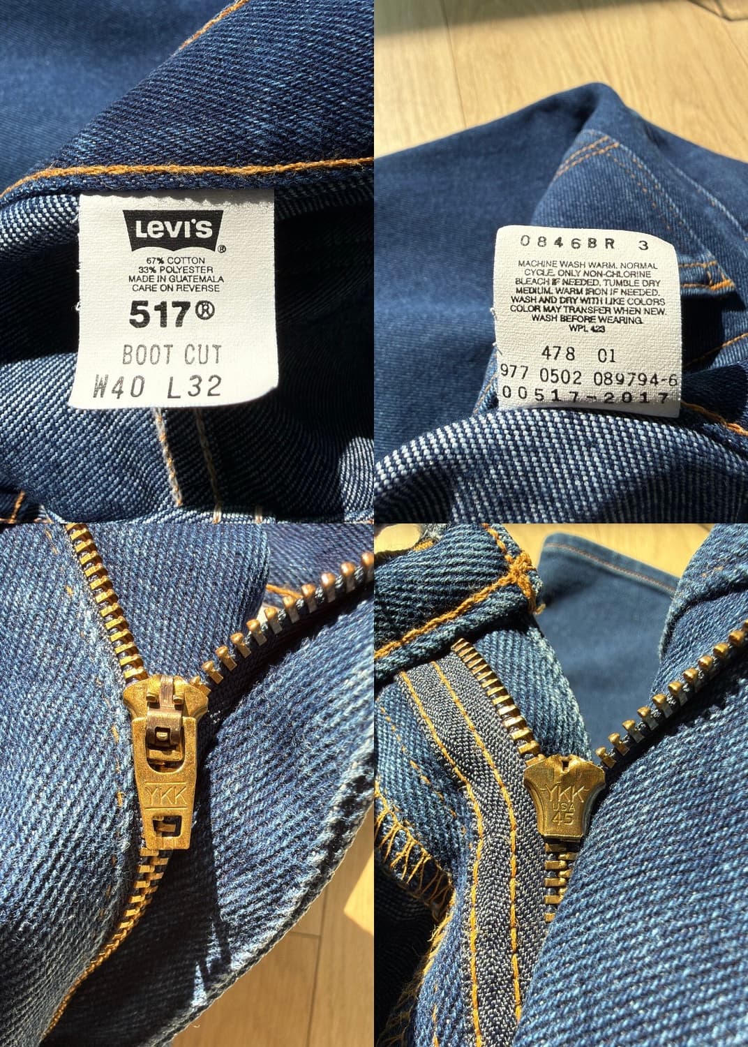 리바이스 00s 517 플레어 부츠컷 팬츠 #1 상품이미지9