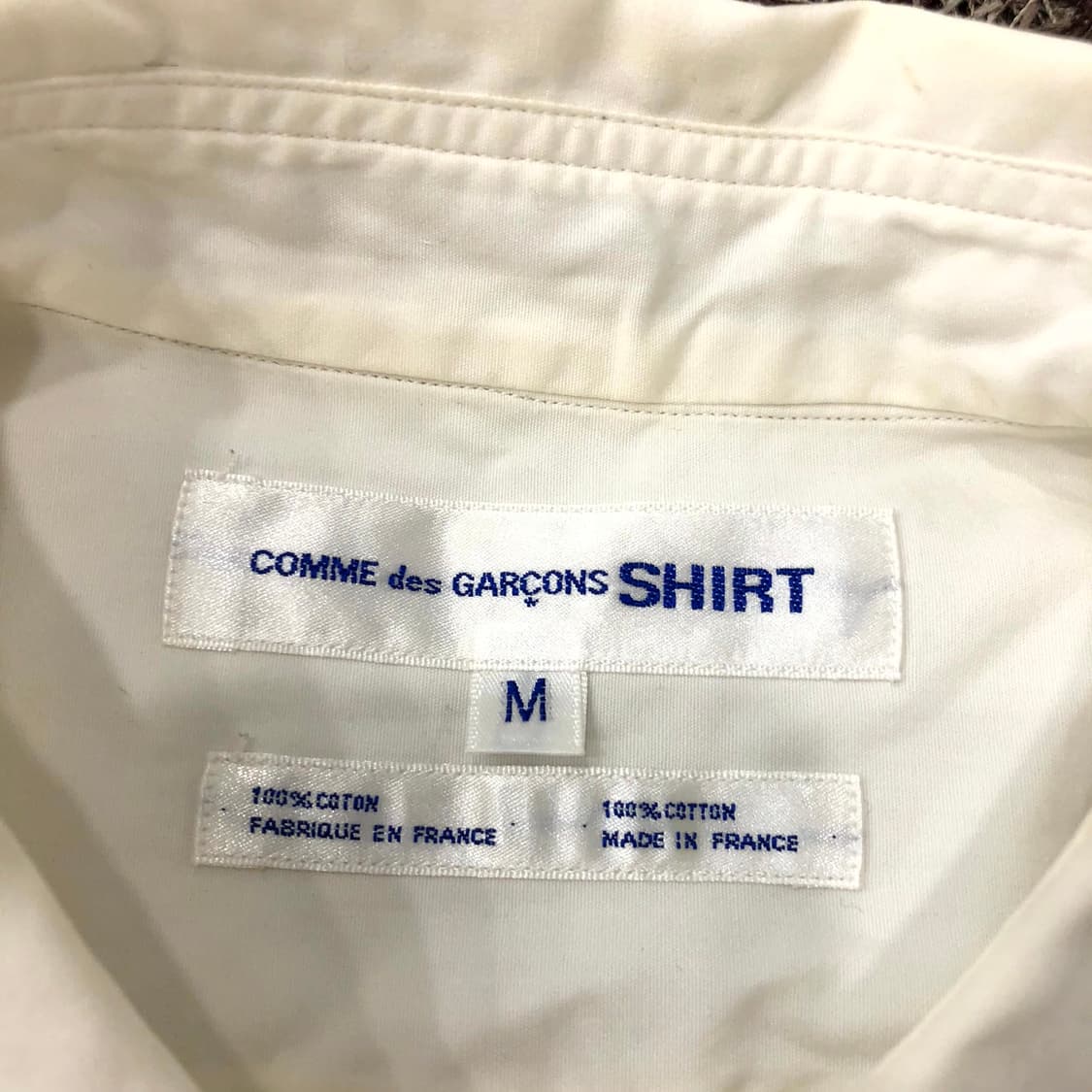  M 꼼데가르송 셔츠 다이아몬드 패턴 셔츠 상품이미지6