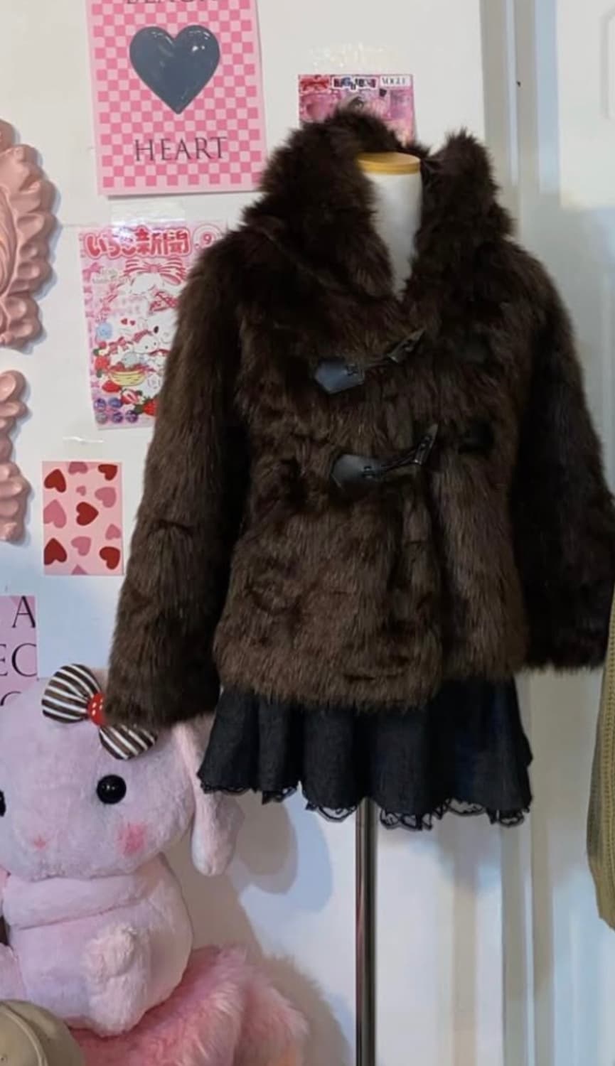 갸루퍼자켓 y2k 퍼자켓 상품이미지1