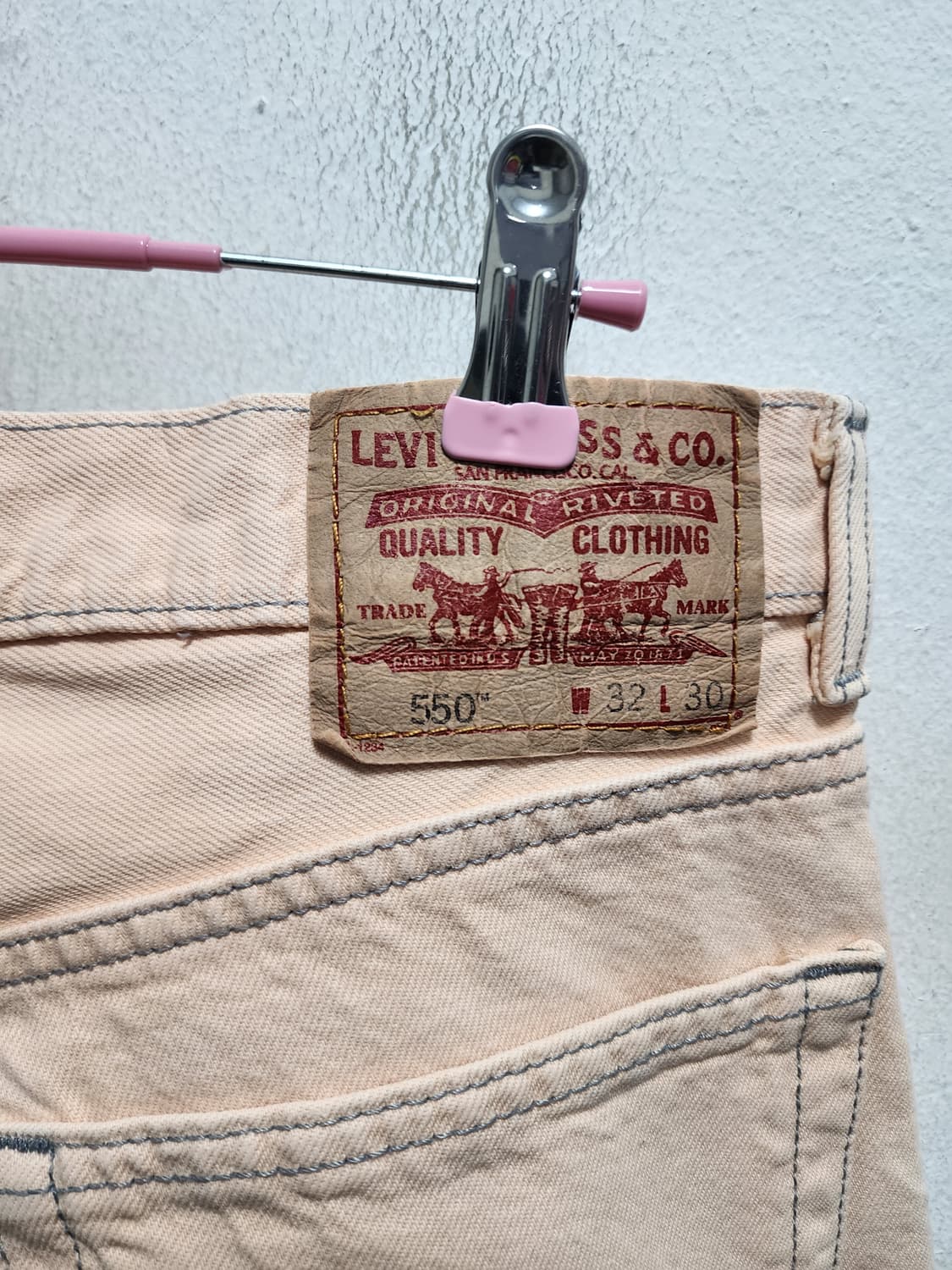 90s 리바이스 550 릴렉스드핏 데님 상품이미지3