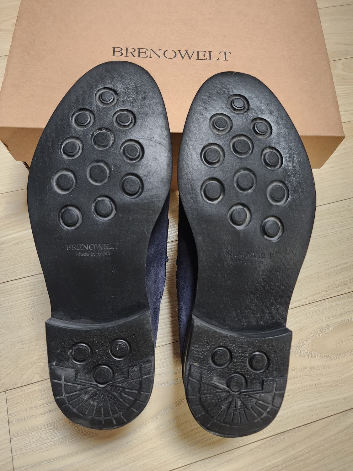 Y팁 스웨이드 네이비 페니로퍼 270(무료배송) 상품이미지5