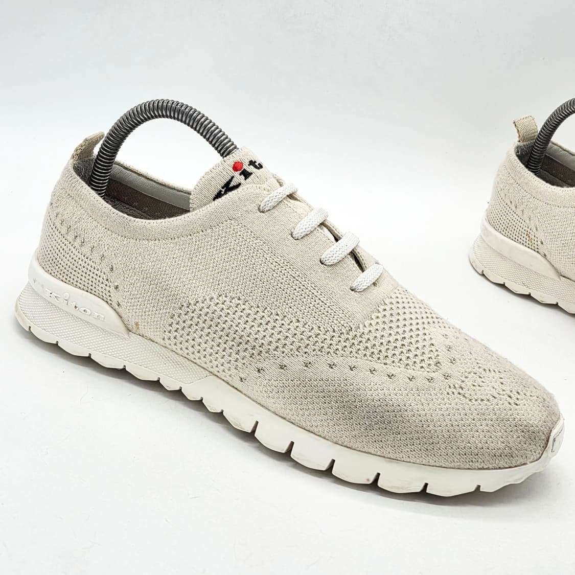 키톤 니트 핏 러닝 슈즈 윙팁 화이트 (7 1/2) 상품이미지5