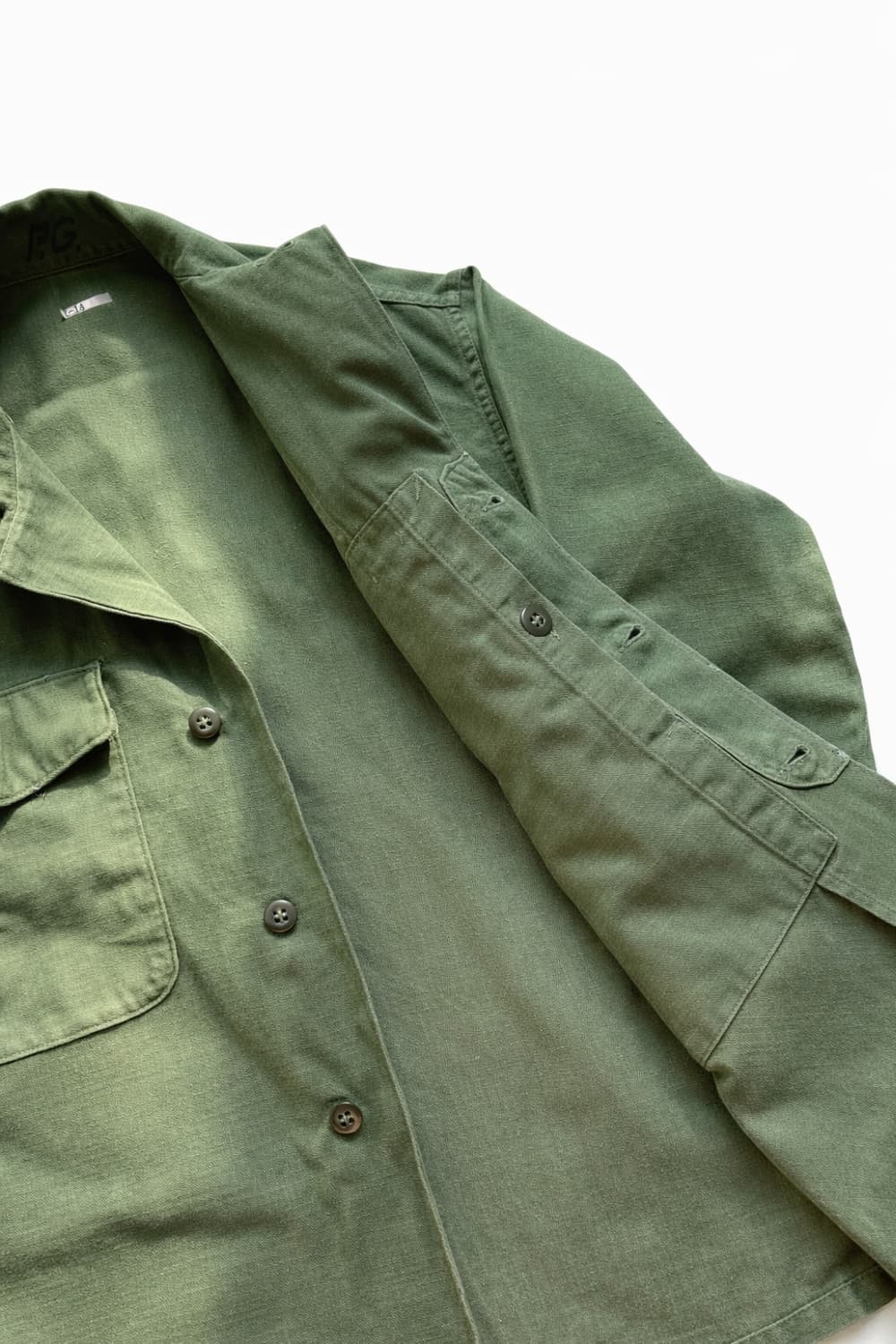 50's USMC P-56 유틸리티 셔츠 34(95) #2 상품이미지6