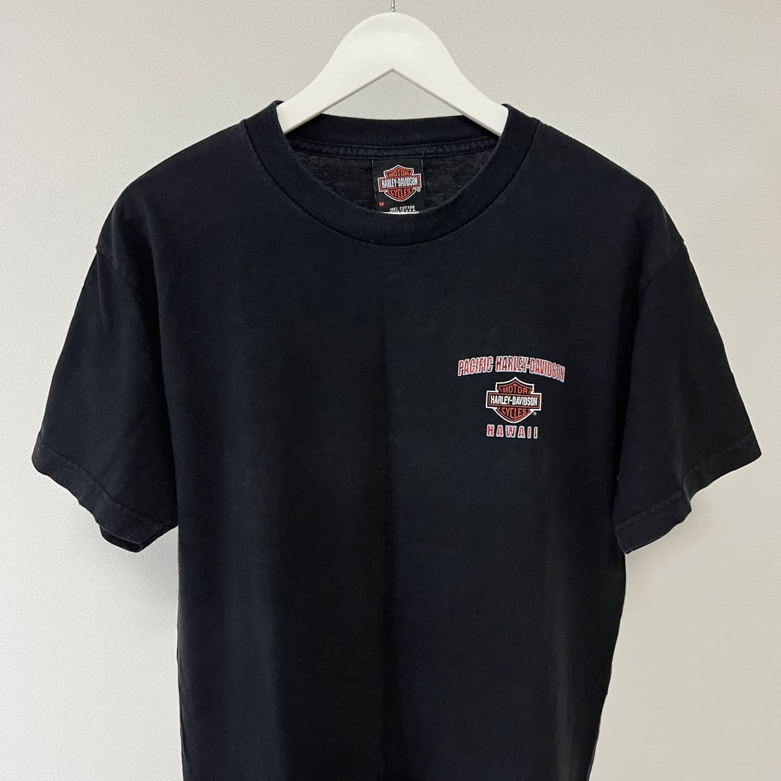 할리데이비슨 하와이 플레임 맨 모터사이클 티셔츠 상품이미지4