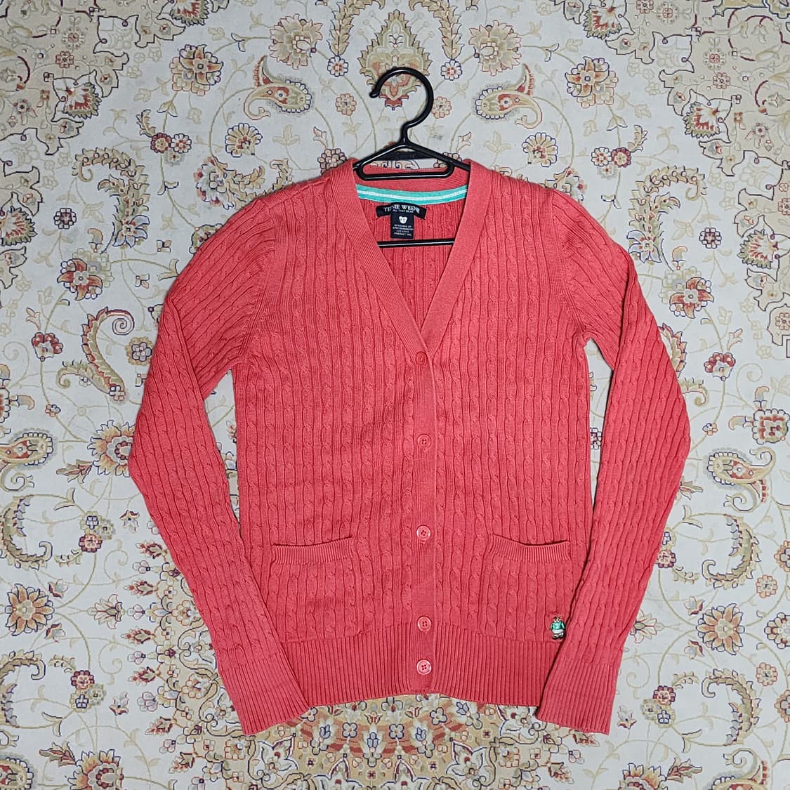 티니위니 코튼 케이블 니트 가디건
S 상품이미지1