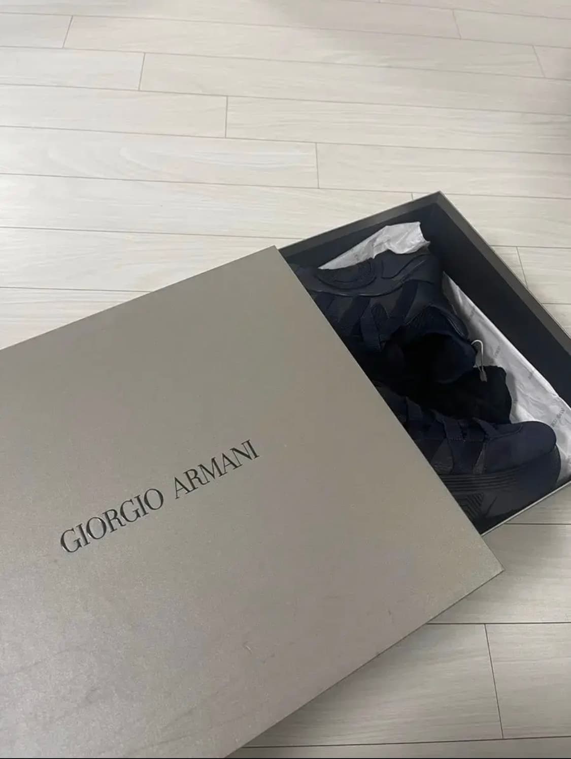 조르지오 아르마니 청크 스니커즈/uk8.5(270-275) 상품이미지6