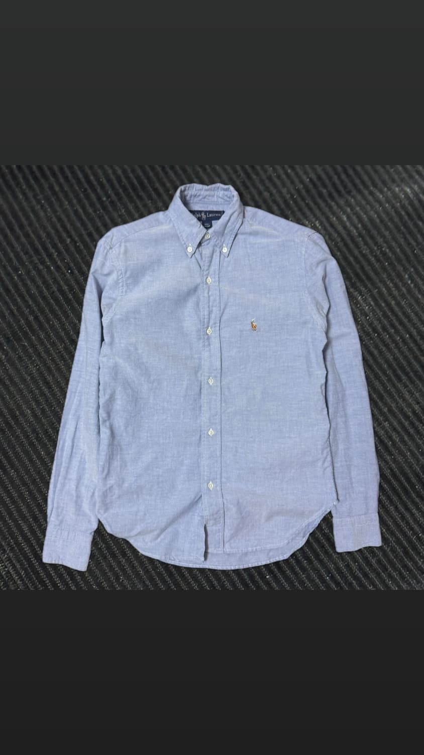 폴로 랄프로렌 코튼 셔츠 블루 상품이미지2