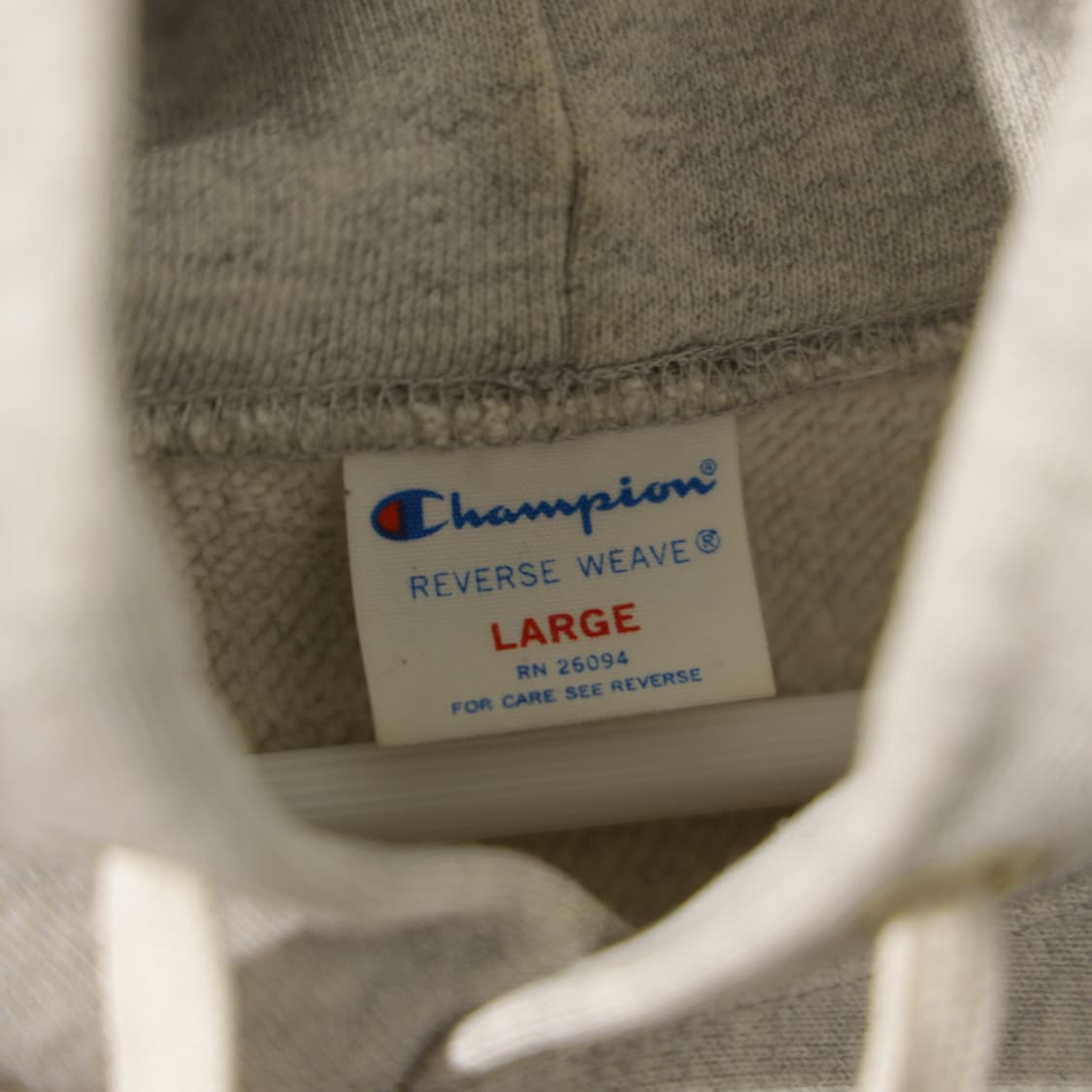 챔피온 리버스위브 오트밀 후드 스웻 상품이미지3