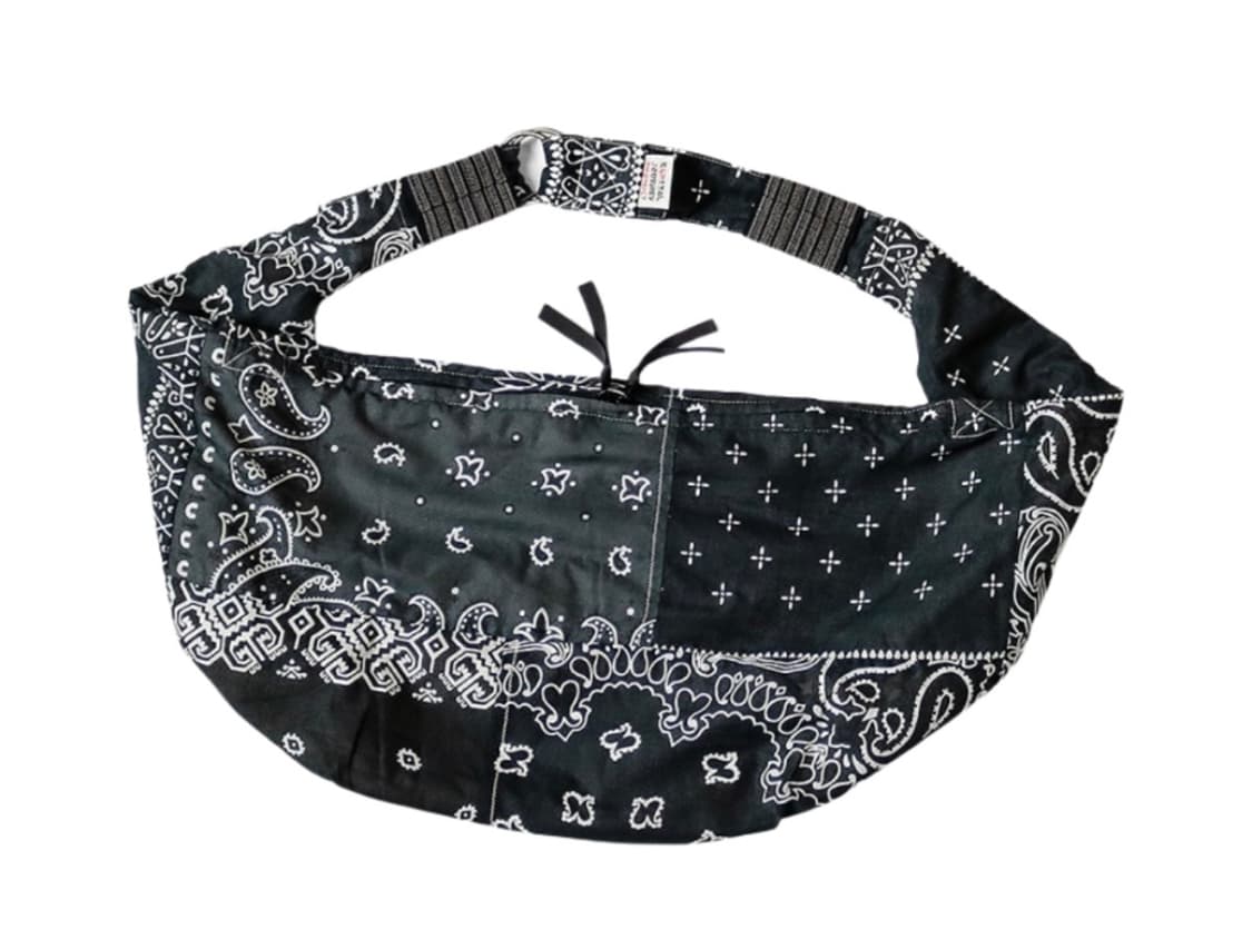 캐피탈 거즈 반다나 비치 스너프킨 백 블랙 상품이미지1