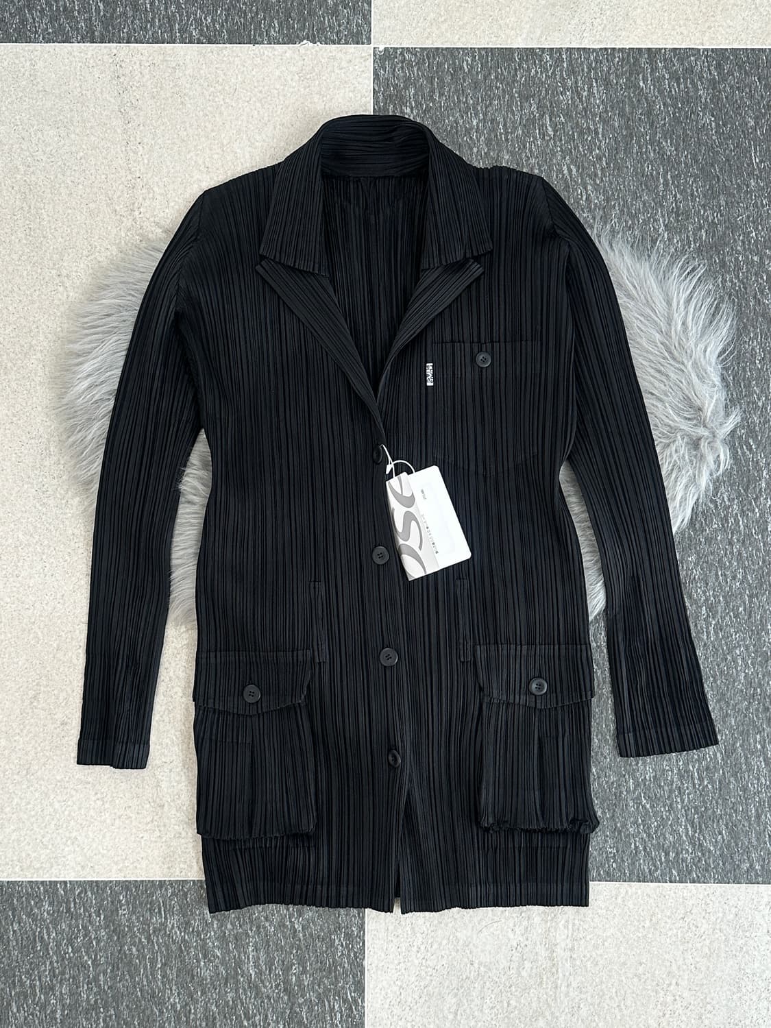 플리츠플리즈 포켓 플리츠 자켓 상품이미지2