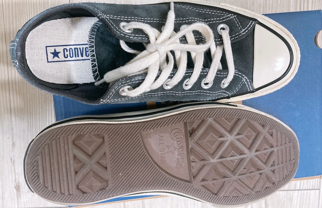 컨버스 척 테일러 로우 스웨이드 240mm 상품이미지5