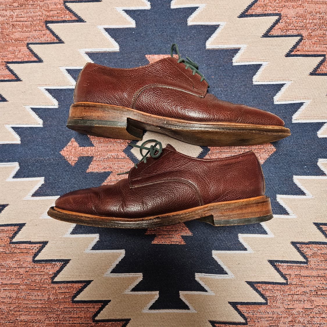 샌더스x직소 그레인 레더 더비 상품이미지2