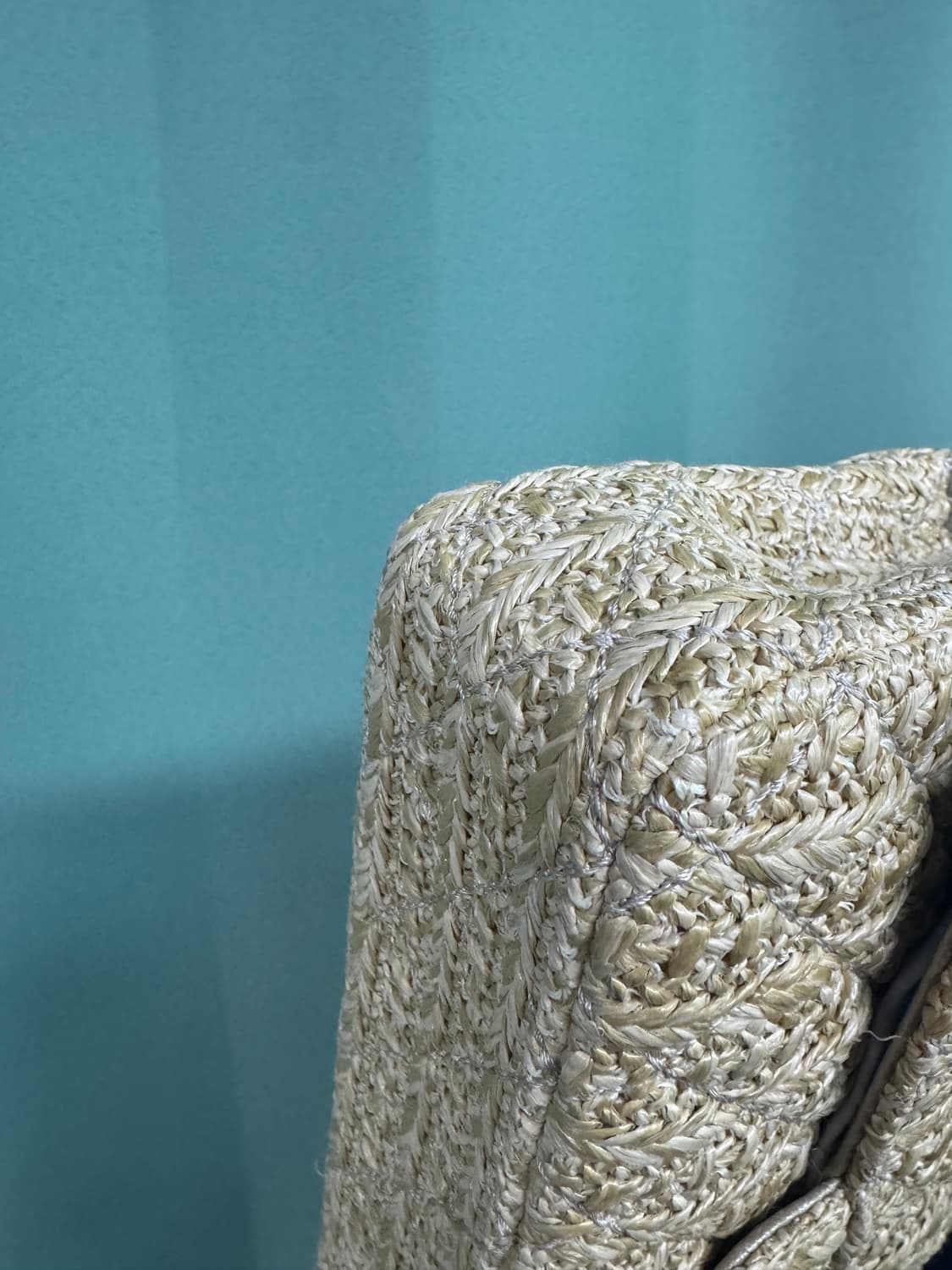 샤넬 라피아 플랩백 금장체인 숄더백 상품이미지5