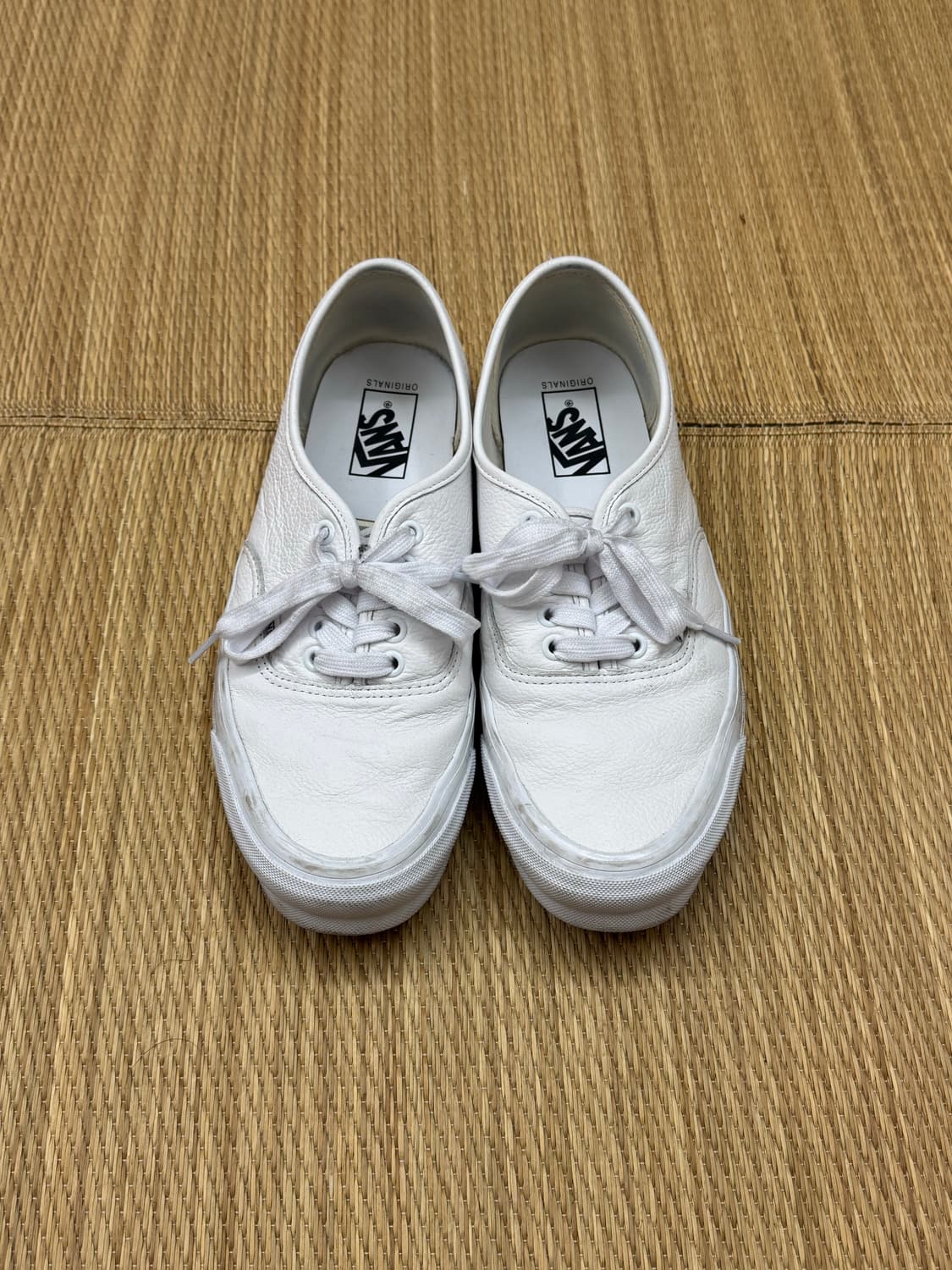 반스 볼트 어센틱 레더 화이트 275 상품이미지2