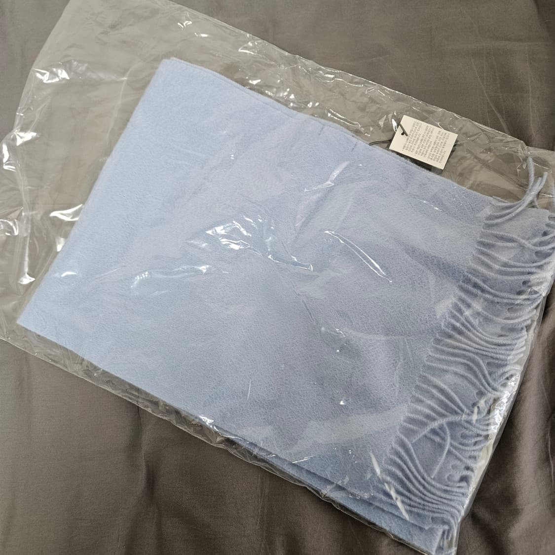 한섬 시스템 SYSTEM 캐시미어 프린지 머플러 새상품 상품이미지2